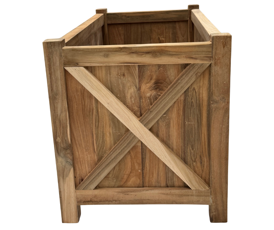 Ashcroft Rectangular Wooden Window Box Planter