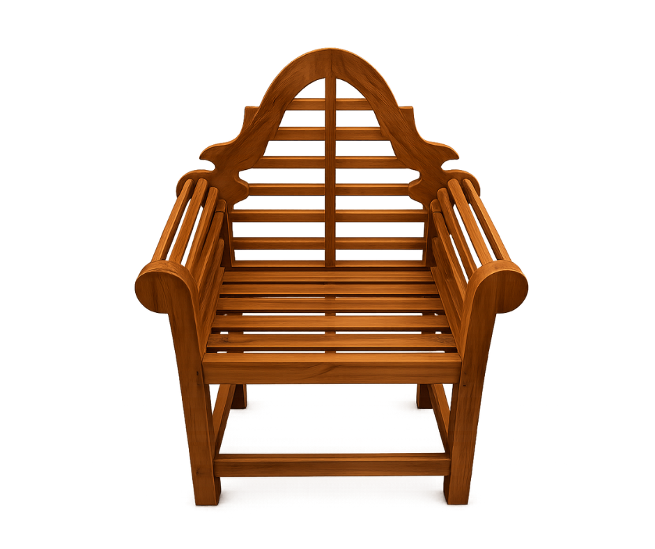 Lutyen Chair With Horizontal Slats