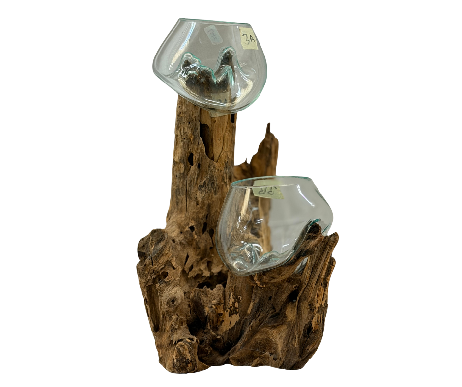 Driftform Duo Glass Centrepiece