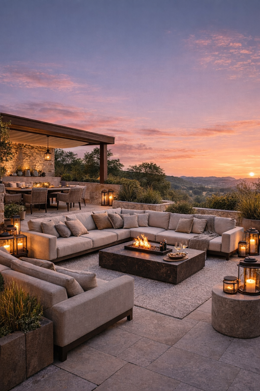 How to Create a Luxury Outdoor Living Space in the UK | Lux Living