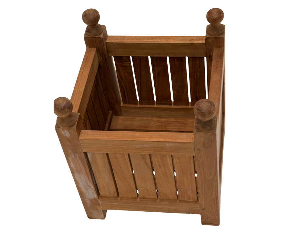 Teak Square Wooden Planter