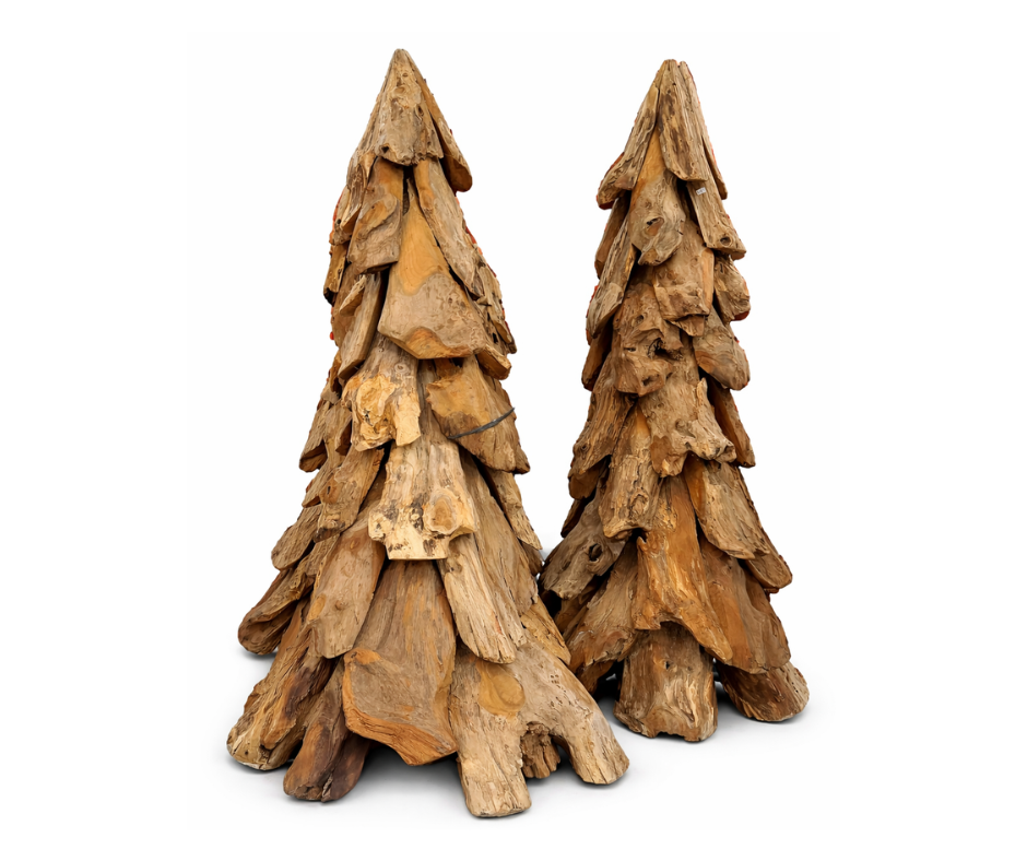 The Silent Forest Recycled Wood Tree Sculpture