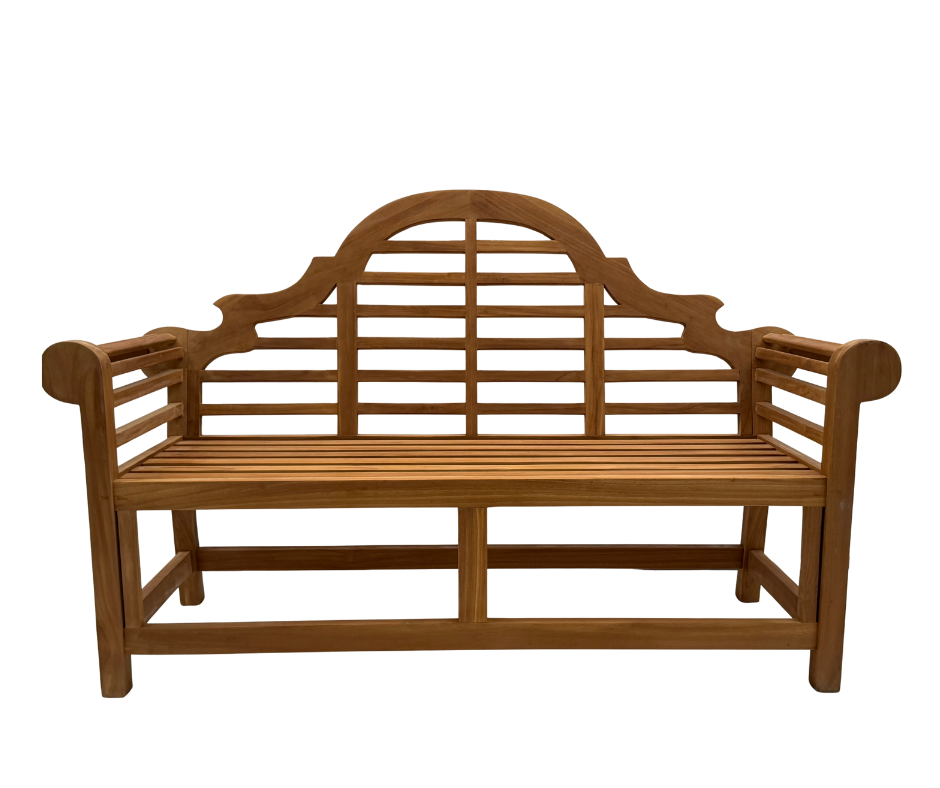 Lutyen Bench With Horizontal Slats